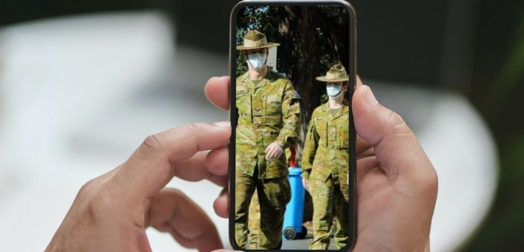 Army enforces covid19 in sydney lockdown