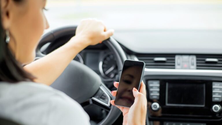 Mobile phone use whilst driving