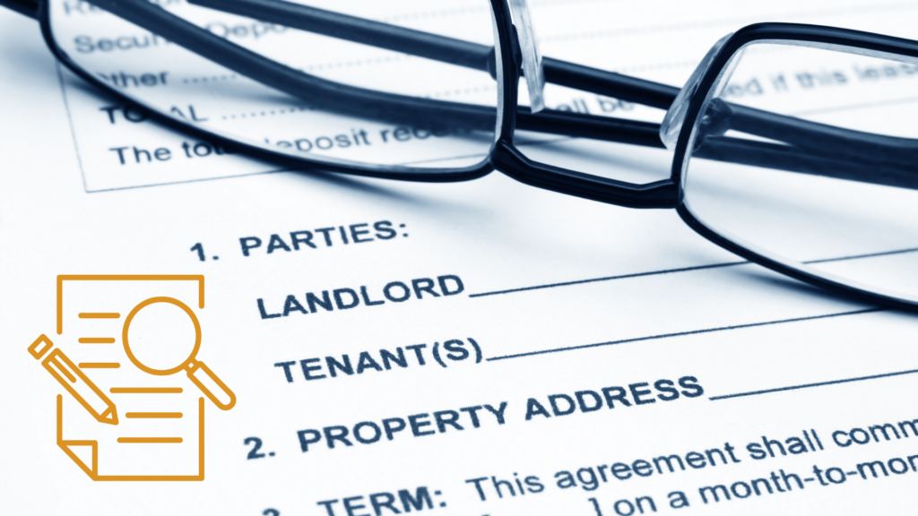 A commercial leasing contract