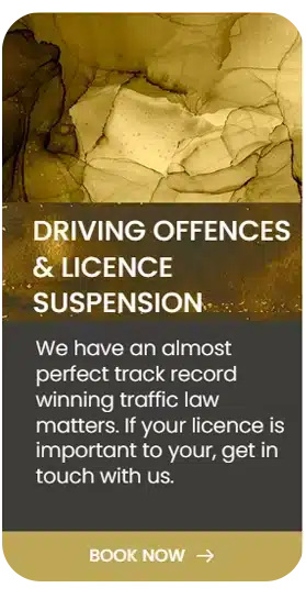Jameson Law - The Best Crimninal Lawyer in Sydney - DRIVING OFFENCES & LICENCE SUSPENSION