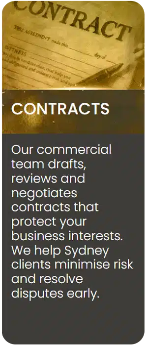 Contracts - Best Commercial Lawyer in Sydney - Jameson Law - 3