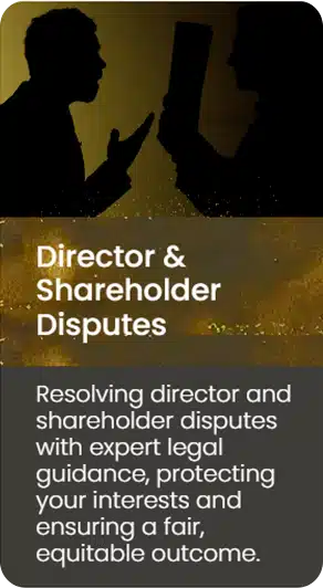 Jameson Law - Commercial Lawyer - Director & Shareholder Disputes -