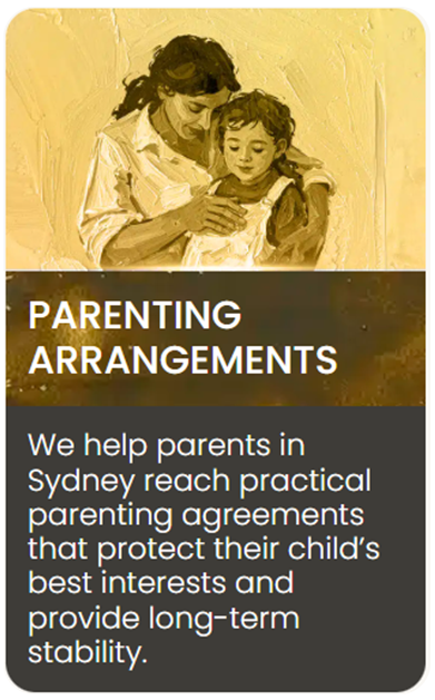 Parenting Arrangements - Best Family Lawyer in Sydney - Jameson Law -Family Law
