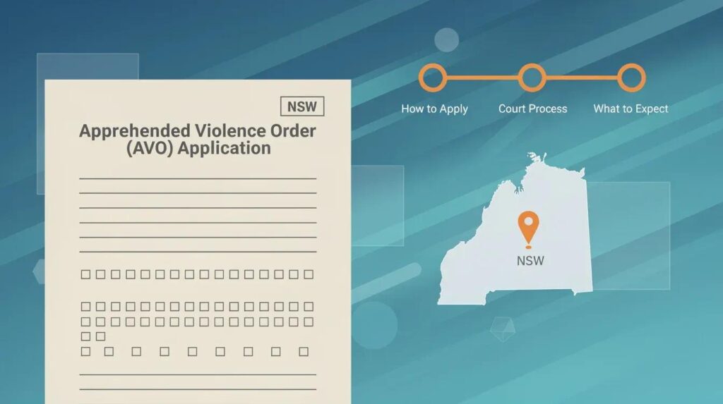 AVO Application NSW: How to Apply and What to Expect