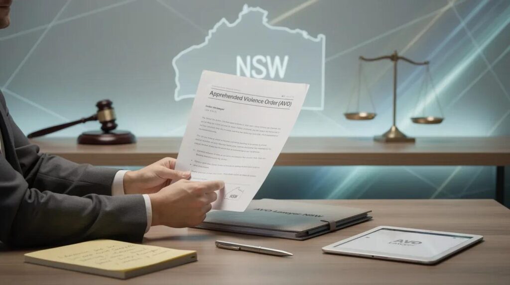 AVO Lawyer NSW: Understanding Protective Orders in NSW
