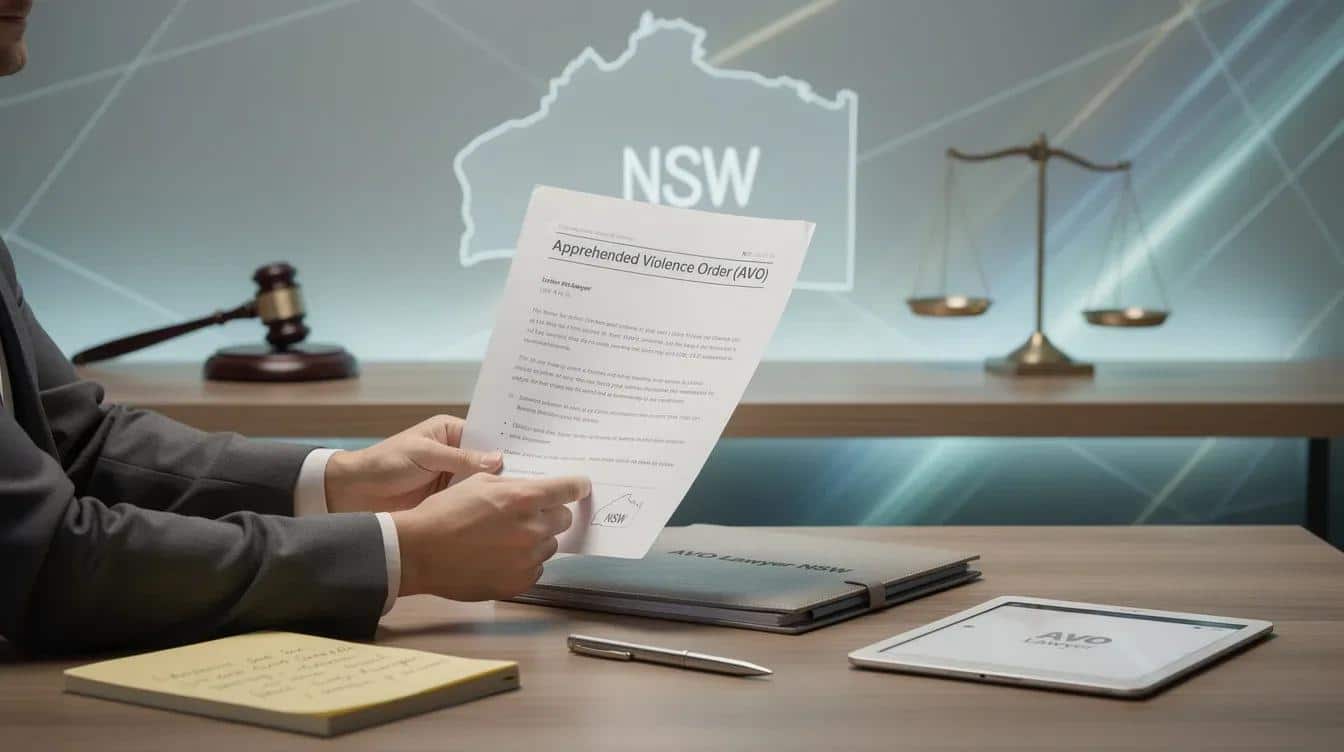 AVO Lawyer NSW: Understanding Protective Orders in NSW