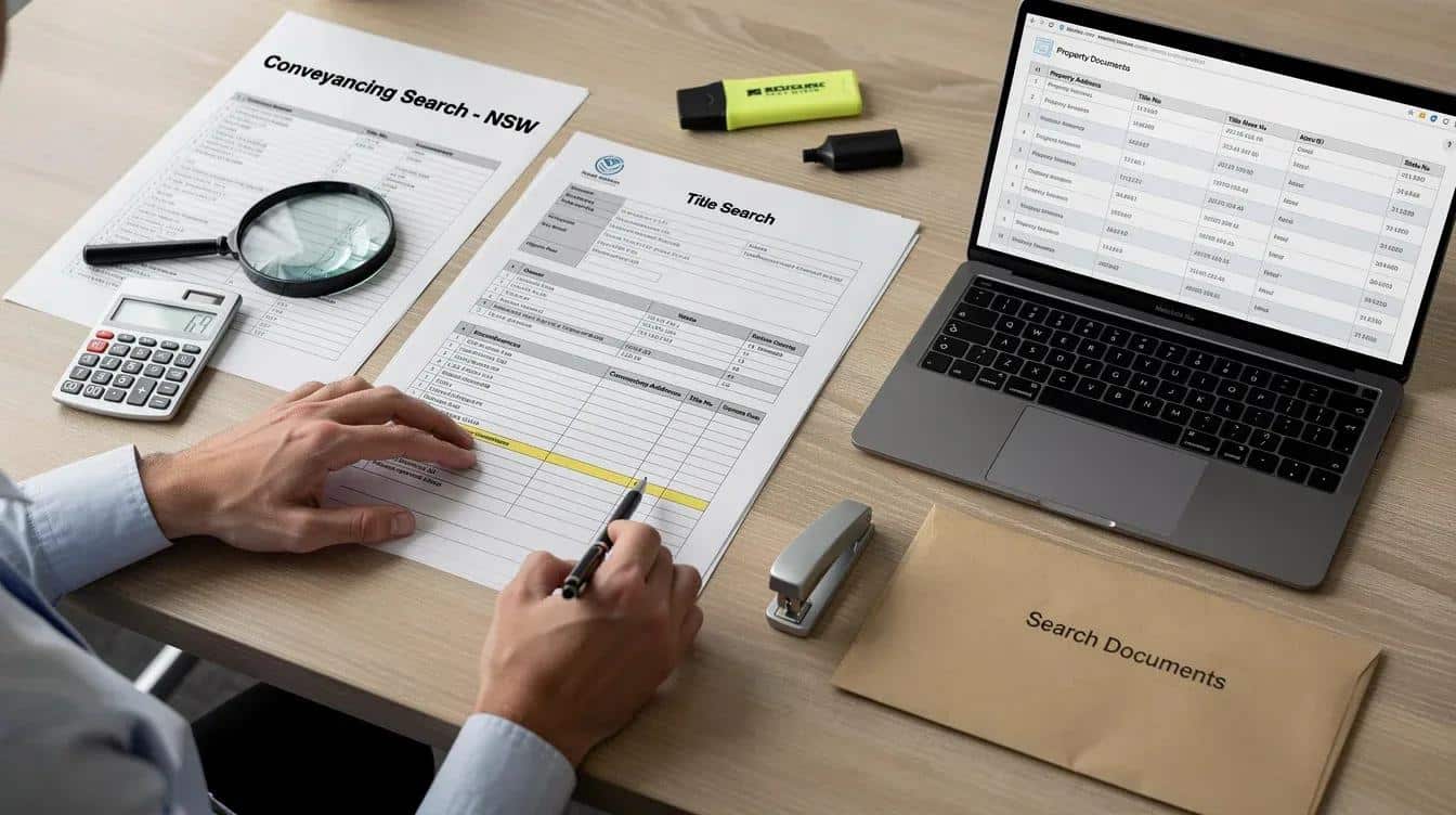 Conveyancing Searches NSW: What They Look For