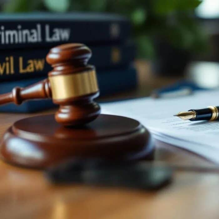 How to Distinguish Between Criminal and Civil Law