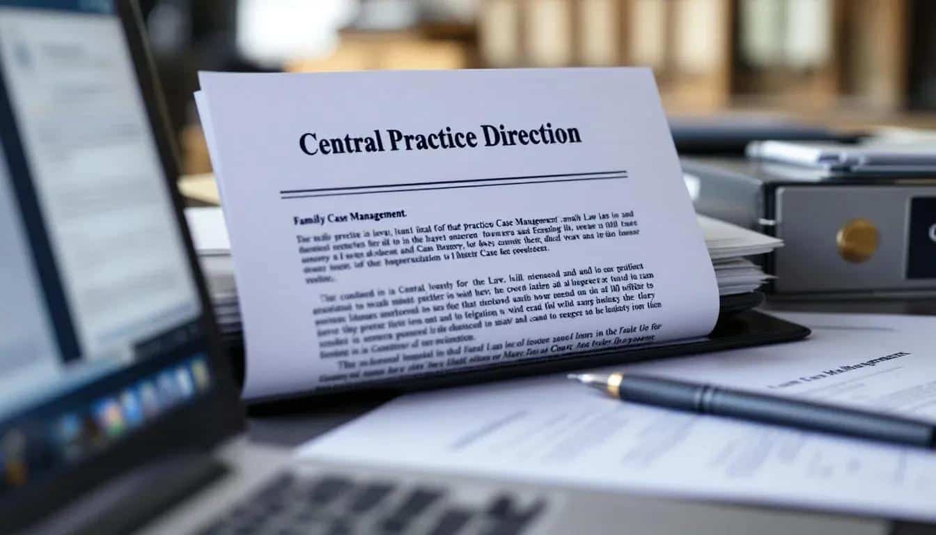 How to Navigate Central Practice Direction Family Law Case Management