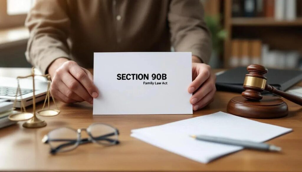 How to Navigate Section 90B Family Law Act Requirements