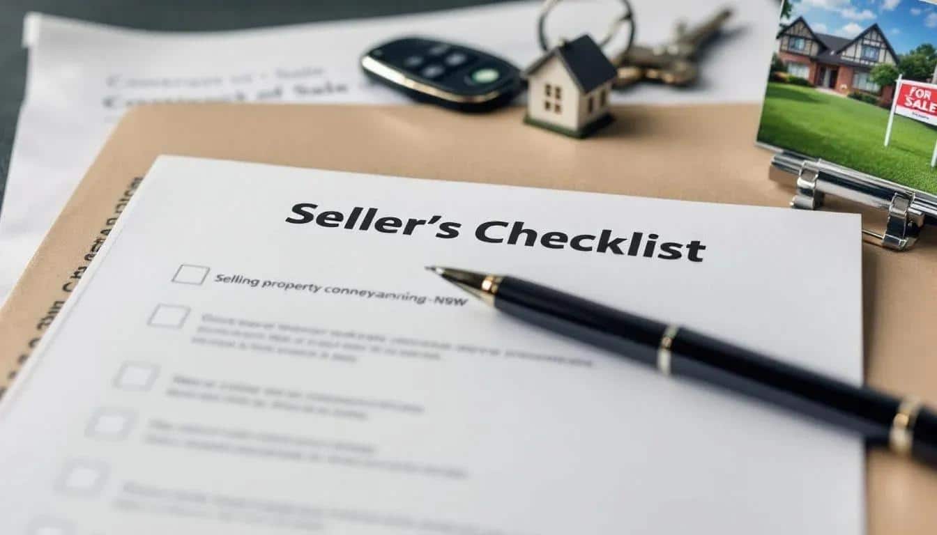 Selling Property Conveyancing NSW: A Seller's Checklist