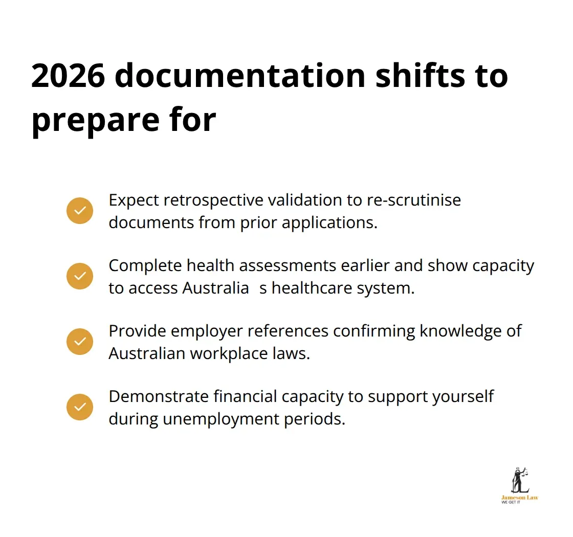 Key documentation and evidence now required for Australian visa applications.