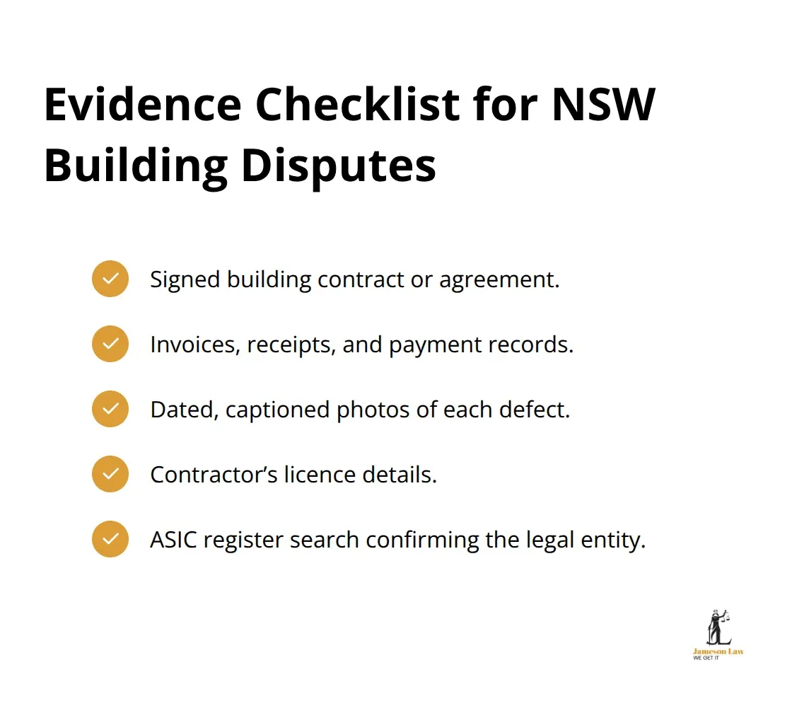 infographic Building disputes NSW 3 1785561047 Checklist of documents and proof needed for NSW building dispute resolution - Building disputes NSW