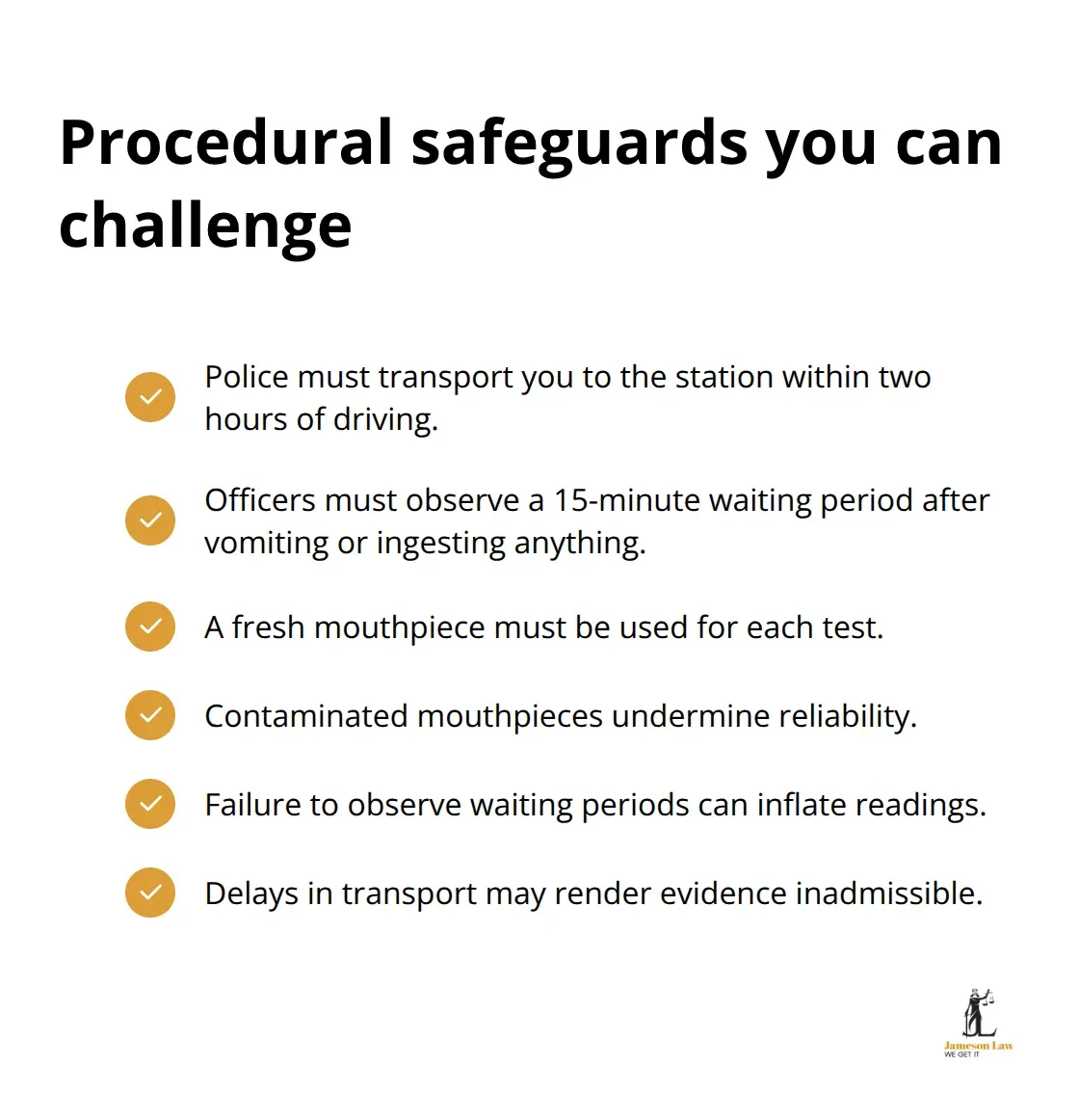 Checklist of NSW breathalyser procedures that affect reliability - Drink driving lawyer
