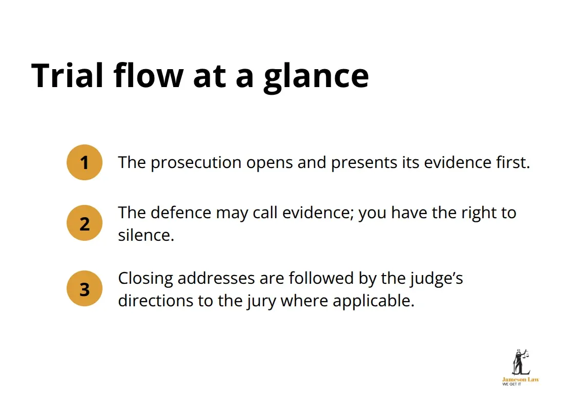 infographic NSW criminal court processes 3 1774494688 Compact list summarising the main stages of a NSW criminal trial - NSW criminal court processes