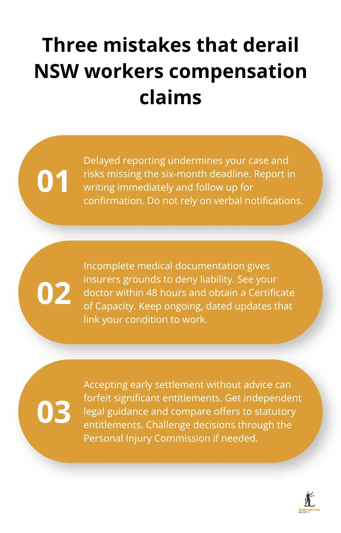 Common pitfalls to avoid in NSW workers compensation claims - Workers compensation NSW claims