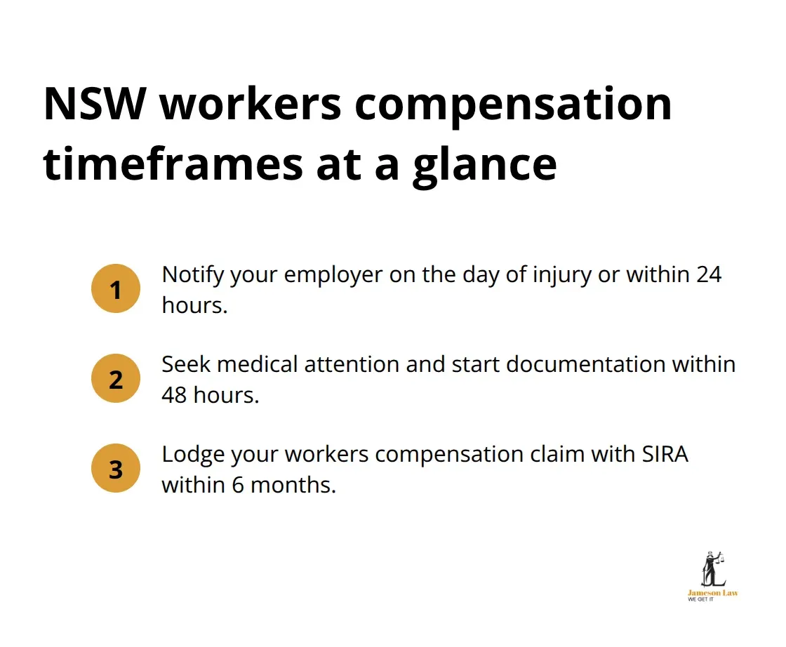 infographic Workplace rights NSW 1 1789016739 Key reporting and lodgement time limits in NSW workers compensation - Workplace rights NSW