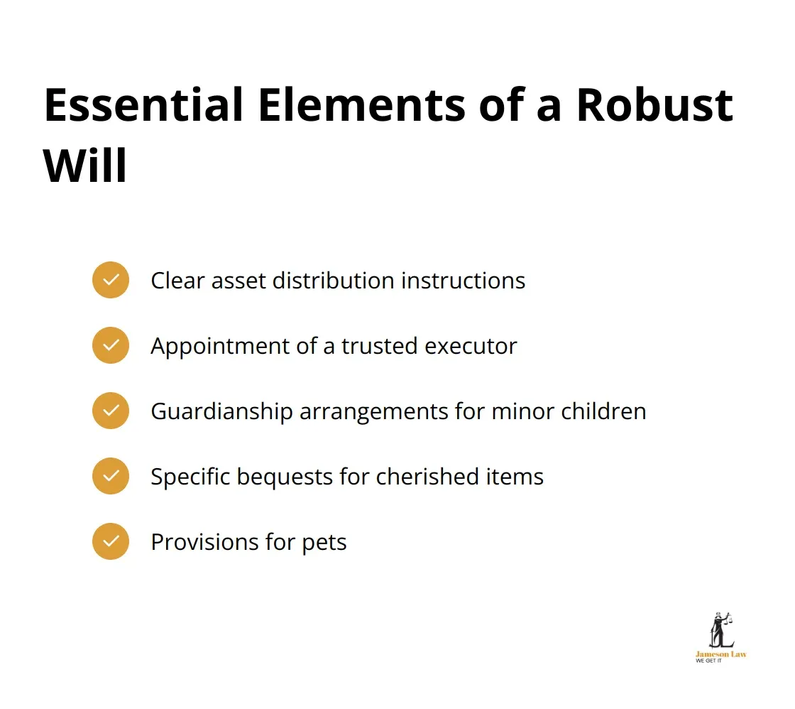 infographic estate planning strategies Australia 3 1754708994 Checklist of essential elements for a comprehensive will - estate planning strategies Australia