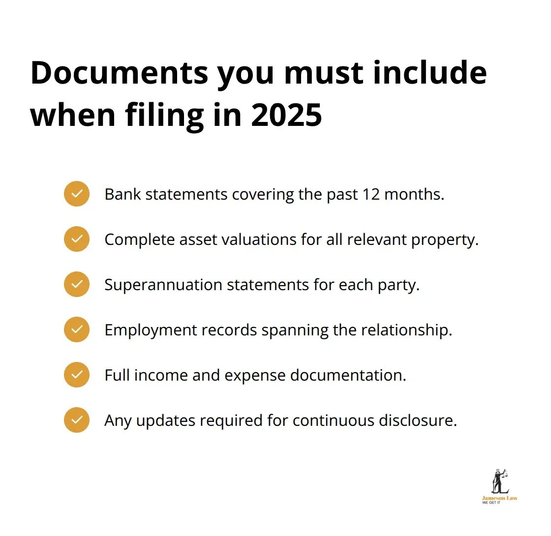 infographic family law regulations 2025 2 1763007745 Checklist of mandatory documents for Australian family law filings under the 2025 regulations