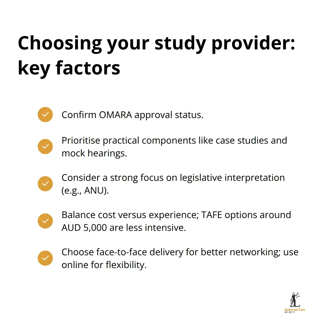 infographic how to become a registered migration agent in australia 1 1763521829 Checklist of factors for selecting an OMARA-approved study provider in Australia - how to become a registered migration agent in australia