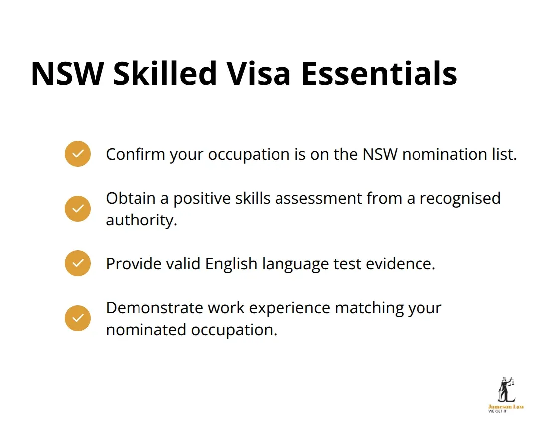 Key documents and timelines for NSW skilled migration visas - immigration lawyer Sydney