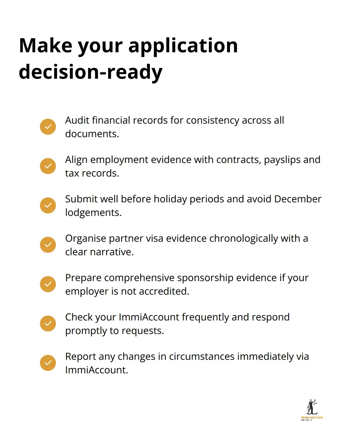 Checklist to avoid pause effects and delays in Australian visa processing - immigration visa processing 2026